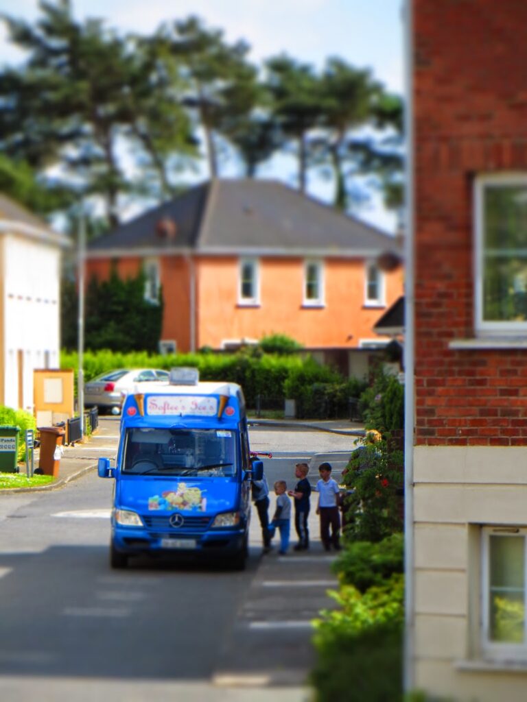 camioncino del gelato