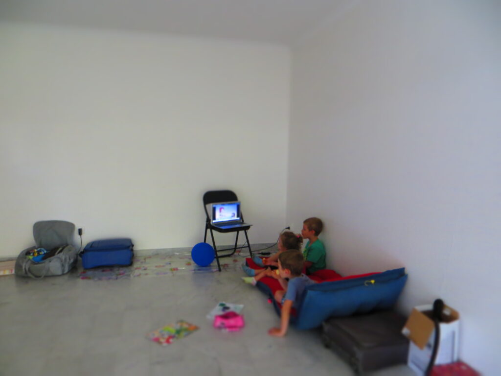 trasloco con bambini