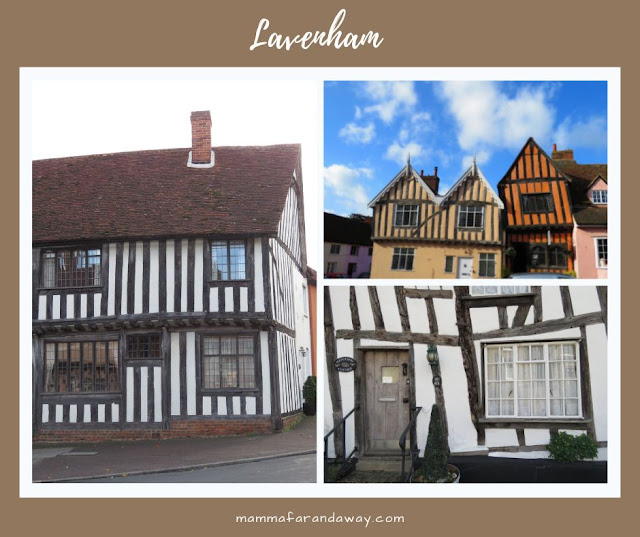 villaggio inglese Lavenham villaggio inglese