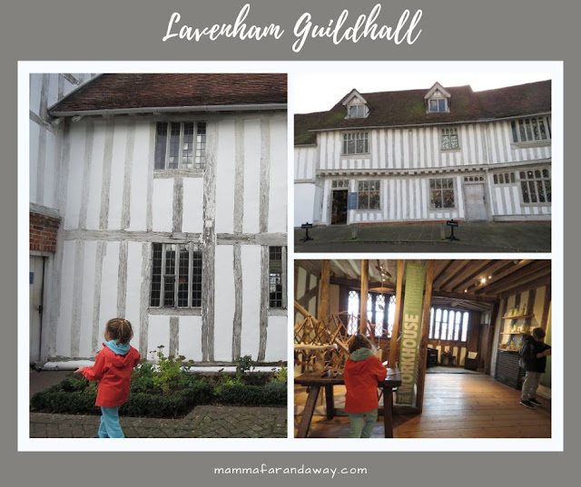 lavenham case storte villaggio inglese