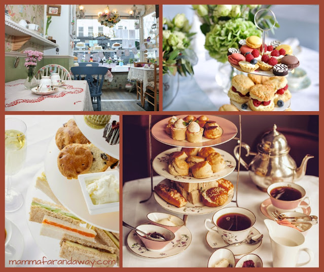 tradizione inglese del tè del pomeriggio dove fare l'afternoon tea