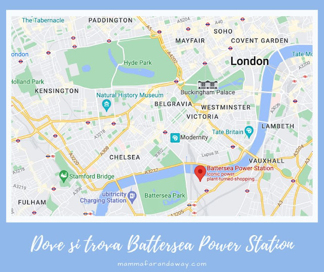 area carina di Londra battersea power station di londra