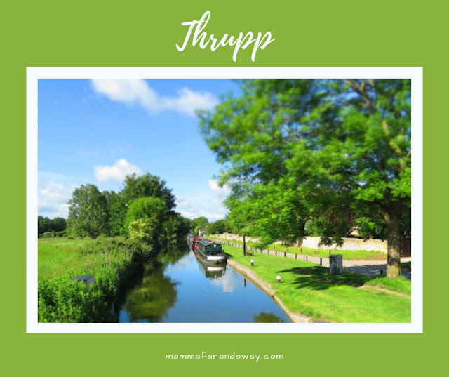 villaggio Thrupp Canale di Oxford