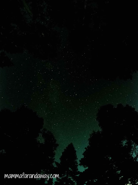 Cielo stellato in California