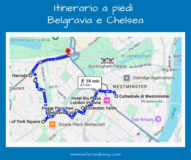 londra a natale Itinerario a piedi luci di natale londra