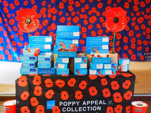 Poppy Day stand