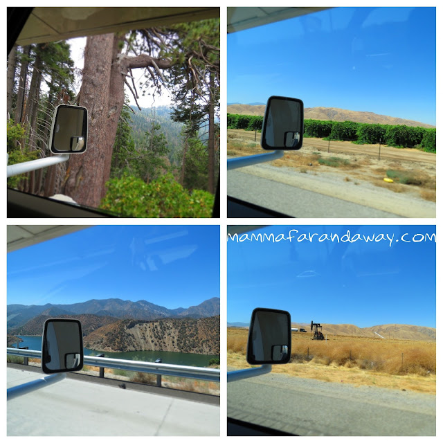 Paesaggio della California