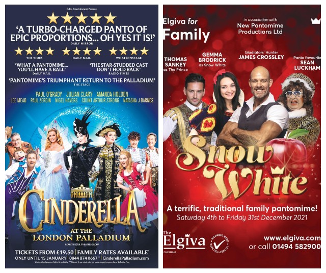 pantomime inglese pubblicità pantomime inglese