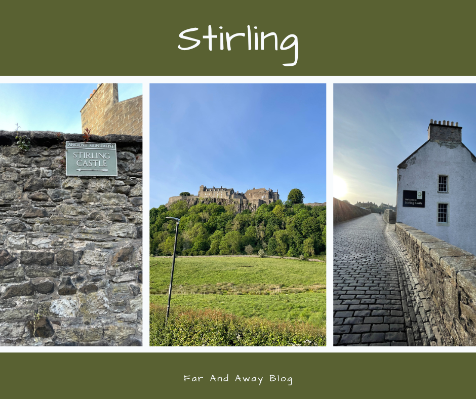 dormire a Stirling, poco fuori da Edimburgo