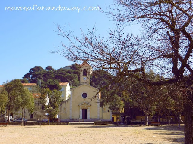 isola in costa azzurra isola di porquerolles francia