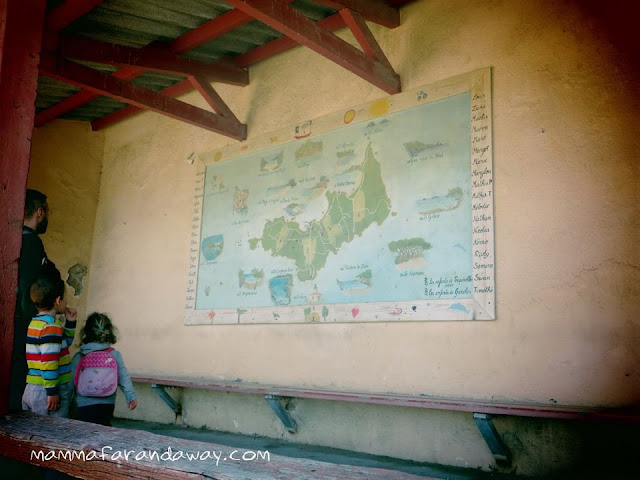 costa azzurra mappa isola porquerolles